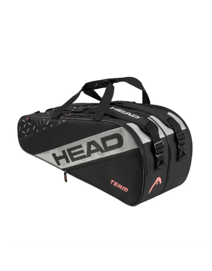 Head Team Racquet Bag L Black Ceramic - torba na rakiety