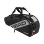 Head Team Racquet Bag M Black Ceramic - torba tenisowa