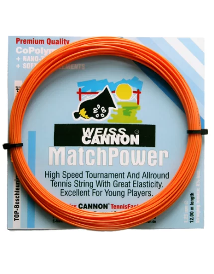 Weiss Cannon Match Power - naciąg tenisowy