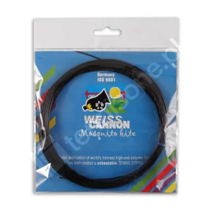 Weiss Cannon Mosquito Bite Czarny - naciąg tenisowy