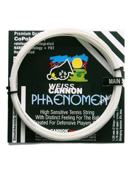 Weiss Cannon Phaenomen Hybrid - naciąg tenisowy