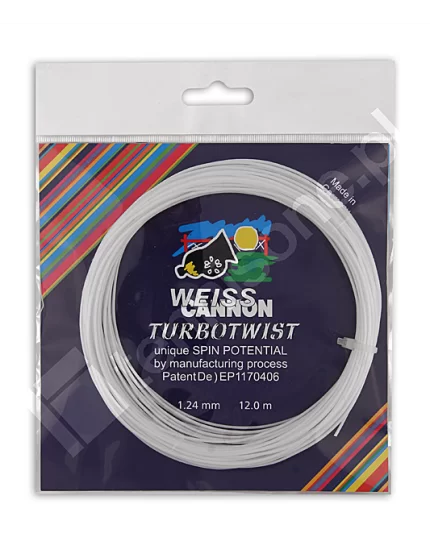 Weiss Cannon Turbotwist - naciąg tenisowy