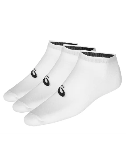 Asics Ped Sock White (3 pary) - białe skarpety sportowe