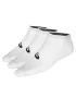 Asics Ped Sock White (3 pary) - białe skarpety sportowe