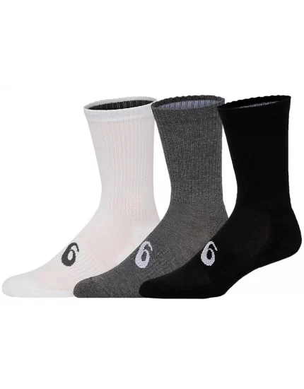 Asics Crew Socks Col Asorted 3 pary - długie skarpety tenisowe