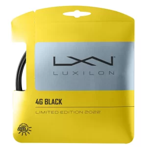 Luxilon 4G Black - naciąg tenisowy