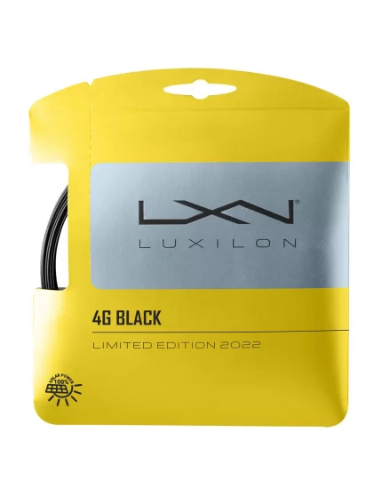 Luxilon 4G Black - naciąg tenisowy