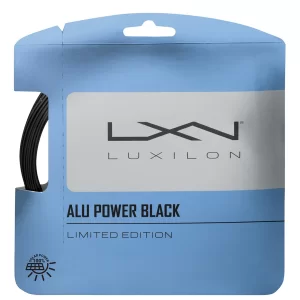Luxilon Alu Power Czarny - naciąg tenisowy