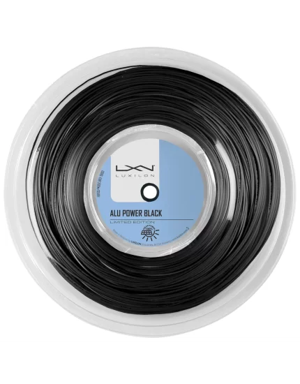 Luxilon Alu Power Czarny 200m - naciąg tenisowy