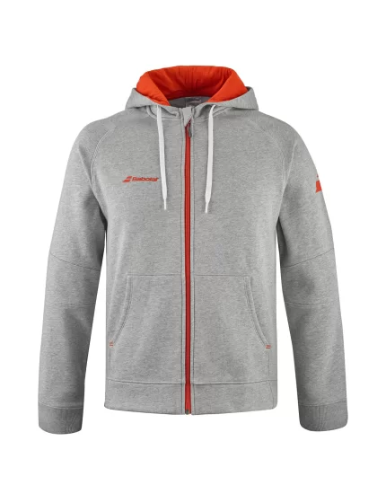 Babolat Exercise Hood Jacket Men Szara - bluza tenisowa