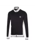 Fila Jacket Bjorn Black White Alyssum - kurtka sportowa