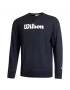 Wilson M Parkside Crew Navy - męska bluza tenisowa
