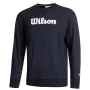 Wilson M Parkside Crew Navy - męska bluza tenisowa