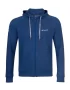 Babolat Exercise Hood Jacket Boy Niebieska - chłopięca bluza z kapturem