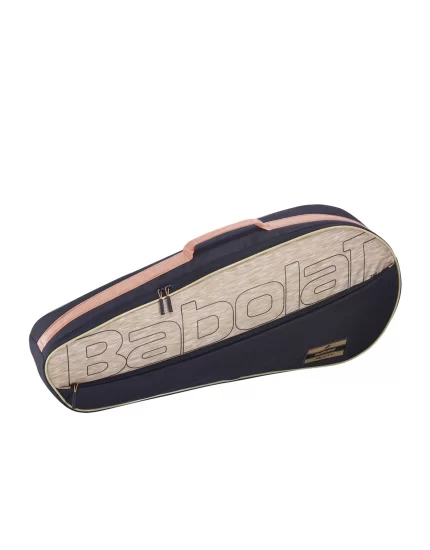 Babolat Essential Racket Holder 3 Czarno Beżowa - torba tenisowa
