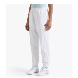Diadora U. Track Pants Icon White - spodnie treningowe