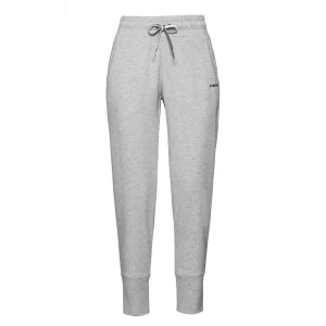Head Club Rosie Pants Grey Melange Black - damskie spodnie tenisowe