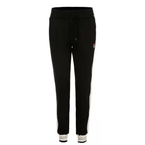 Fila Pants Rumi Black White Alyssum - spodnie dresowe