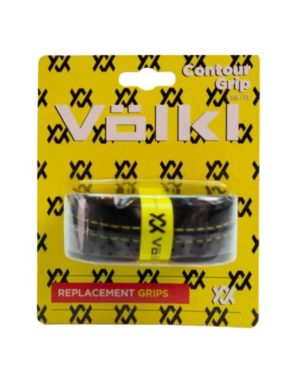 Volkl Contour Grip Black Yellow - owijka bazowa