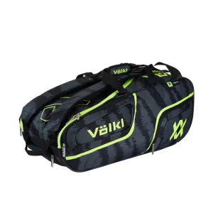 Volkl Zebra Mega Bag Black Neon Yellow - torba tenisowa