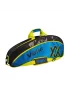 Volkl Tour Pro Bag Charcoal Neon Blue Silver - torba tenisowa