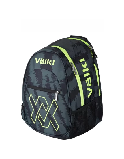 Volkl Zebra Team Backpack Black Neon Yellow - plecak tenisowy