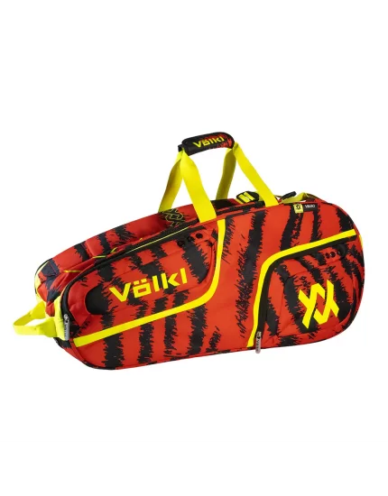 Volkl Zebra Combi Bag Lava Black Neon Yellow - torba tenisowa