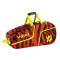 Volkl Zebra Combi Bag Lava Black Neon Yellow - torba tenisowa