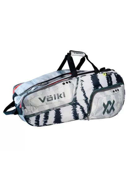 Volkl Zebra Combi Bag White Lava Black - torba tenisowa