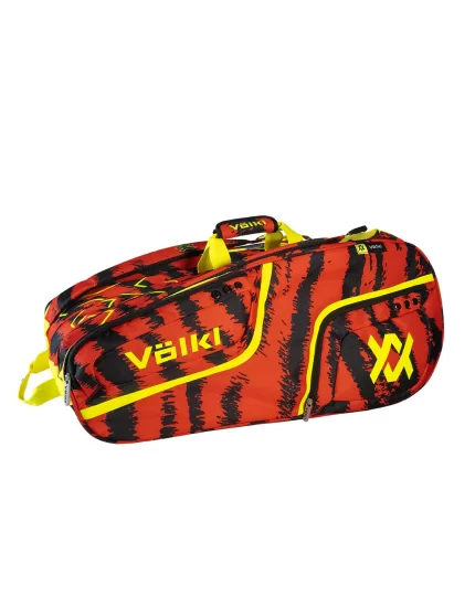 Volkl Zebra Mega Bag Lava Black Neon Yellow - torba tenisowa