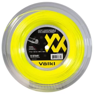 Volkl V-Star Neon Yellow 200m - naciąg tenisowy