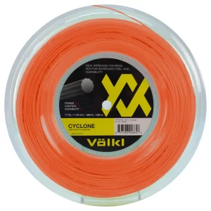 Volkl Cyclone Pomarańczowy 200m - naciąg tenisowy