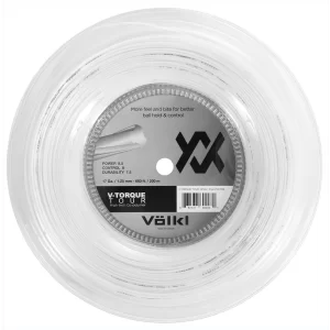 Volkl V-Torque Tour Biały 200m - naciąg tenisowy