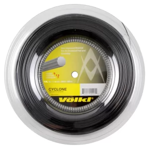 Volkl Cyclone Czarny 200m - naciąg tenisowy