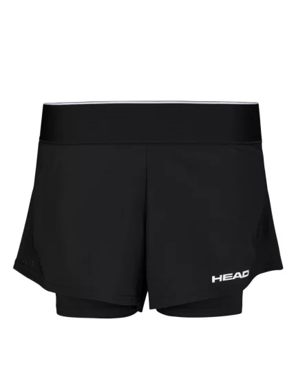 Head Robin Shorts W Czarne - spodenki tenisowe