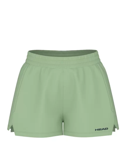 Head PLAY Shorts Women Celery Green - spodenki tenisowe