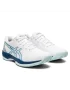 Asics Solution Swift FF Clay White Clear Blue - damskie buty tenisowe