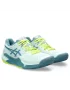 Asics Gel-Resolution 9 Clay Soothing Sea Gris Blue - damskie buty tenisowe