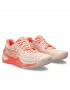 Asics Gel-Resolution 9 Clay Pearl Pink Sun Coral - damskie buty tenisowe