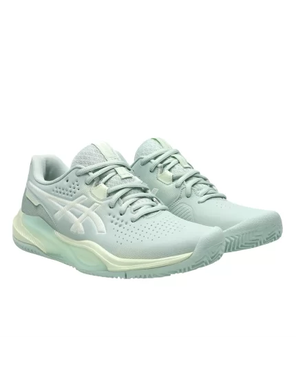 Asics Gel-Challenger 15 Clay Lichen Rock Whisper Green - damskie buty tenisowe