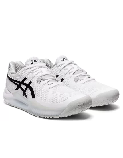 Asics Gel-Resolution 8 All Court W Białe - buty tenisowe