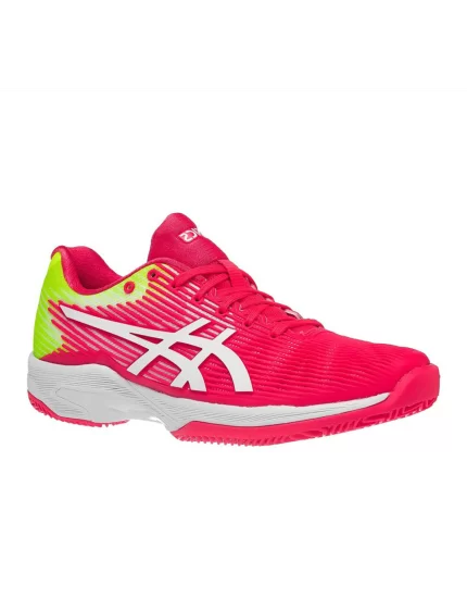 Asics Gel-Solution Speed FF Clay Laser Pink White - damskie buty tenisowe