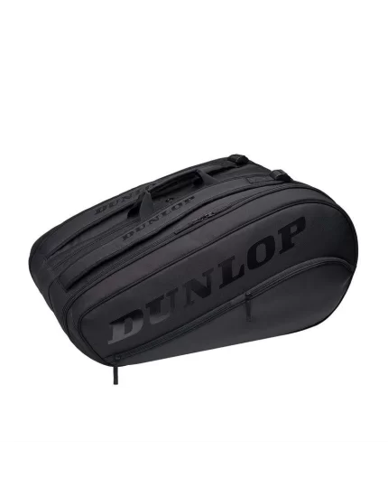 Dunlop Team 12RKT Czarna - torba tenisowa