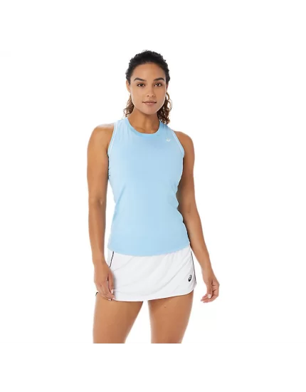 Asics Court W Piping Tank Arctic Sky - koszulka tenisowa