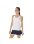 Asics Women Court Tank Brilliant White Midnight - damska koszulka tenisowa