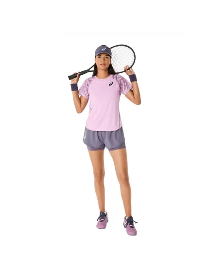 Asics Game SS Top Light Ube - koszulka tenisowa