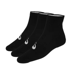 Asics Quarter Czarne (3 pary) - skarpety tenisowe