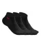 Wilson Quarter Sock (3 pary) Czarny - skarpety tenisowe