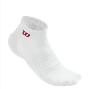 Wilson Quarter Sock (3 pary) Białe - skarpety tenisowe