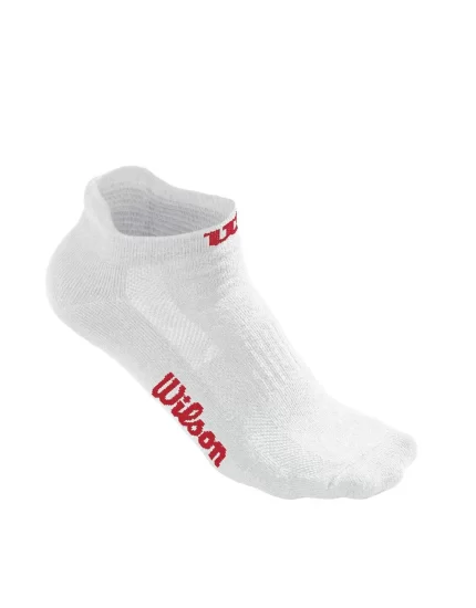 Wilson Women No Show Sock (3 pary) White - skarpety tenisowe damski